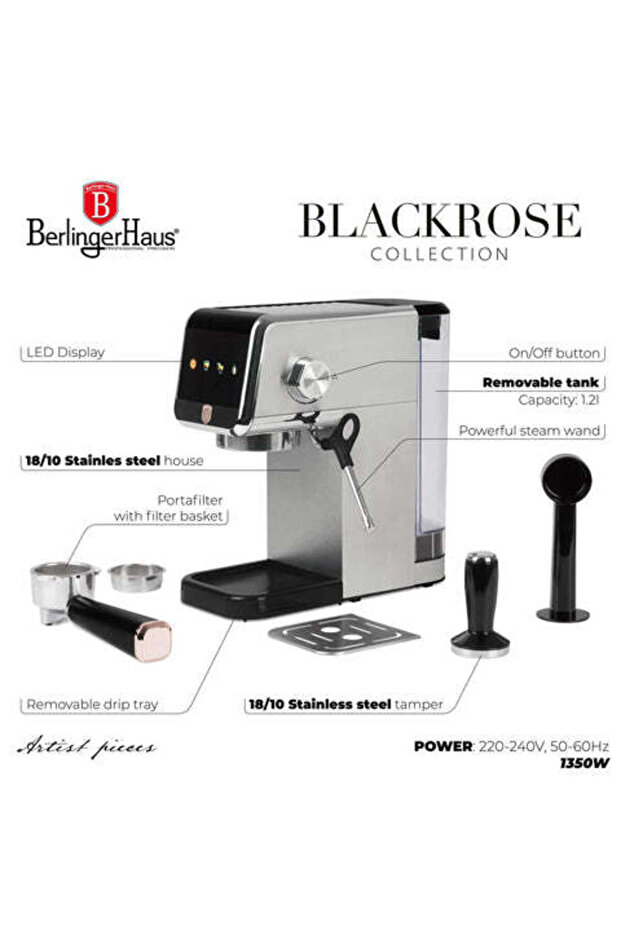 Digital Espresso Coffee Machine - 8