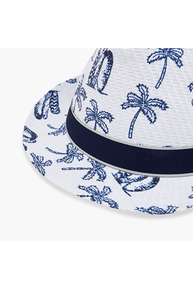 Palm Print Hat - 4