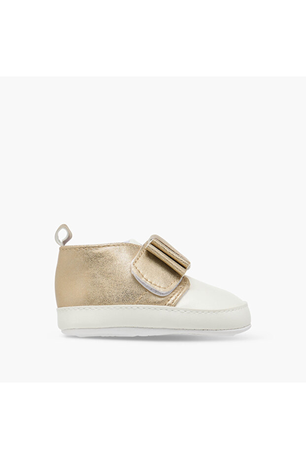 أحذية طويلة بفيونكة مع إغلاق بخطاف وحلقة - 3