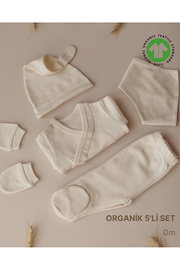 Organic Dye-Free Lace 5-Piece Hospital Release Set