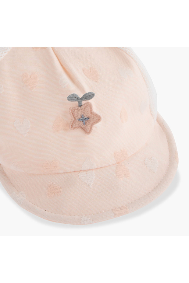 قبعة على شكل أذني أرنب مع إغلاق بشريط لاصق - 6