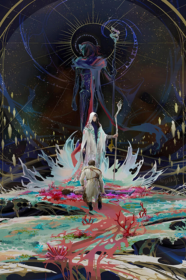 Arcane Viktor x Jayce Modern Panel Tablo Poster - 2