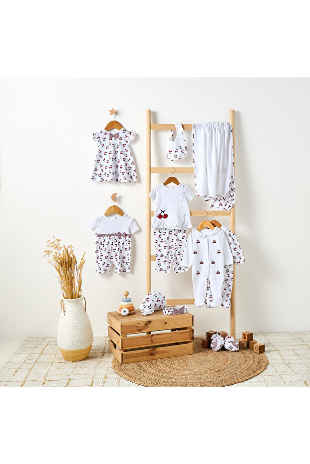 قفازات بنقشة الكرز - 5