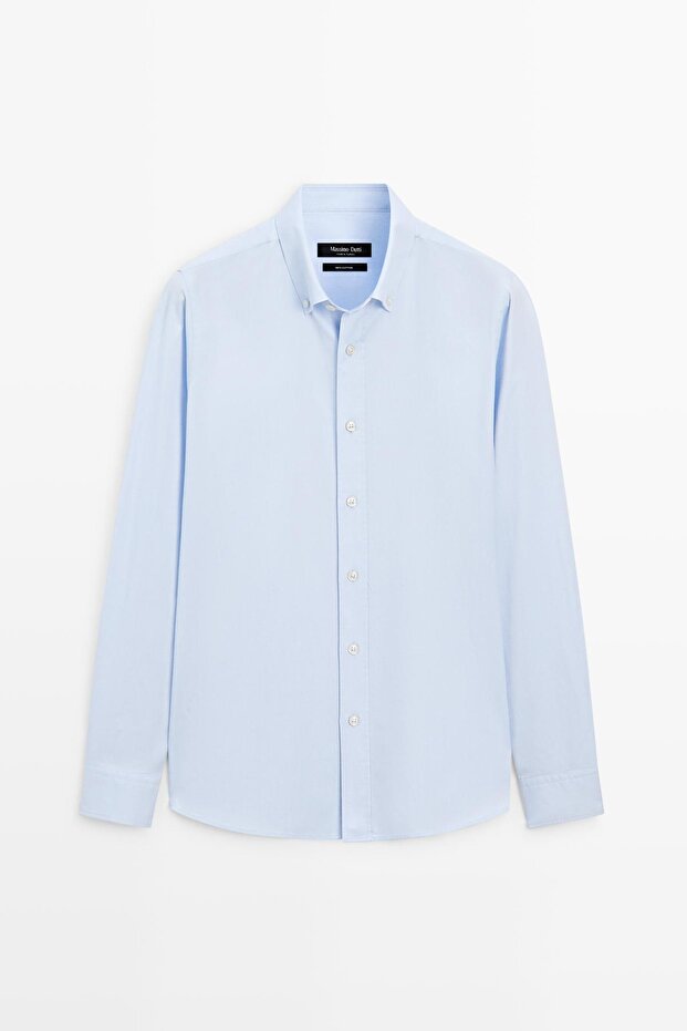 Regular fit Oxford gömlek - 5