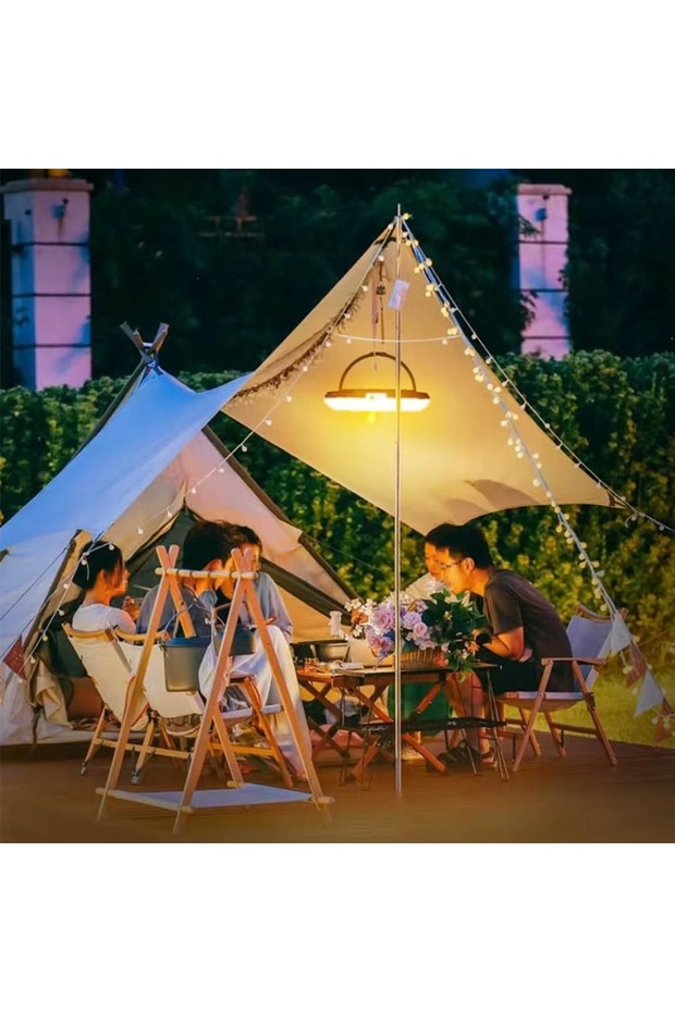 سلسلة إضاءة RGB محمولة - فانوس ومصباح يدوي للتخييم - 4