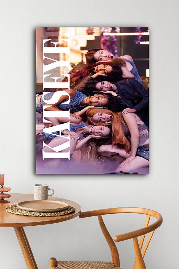 Katseye Modern Panel Tablo Poster - 1