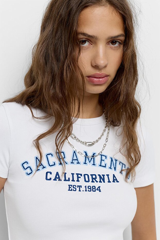 Sacramento Grafik Tişört - 4
