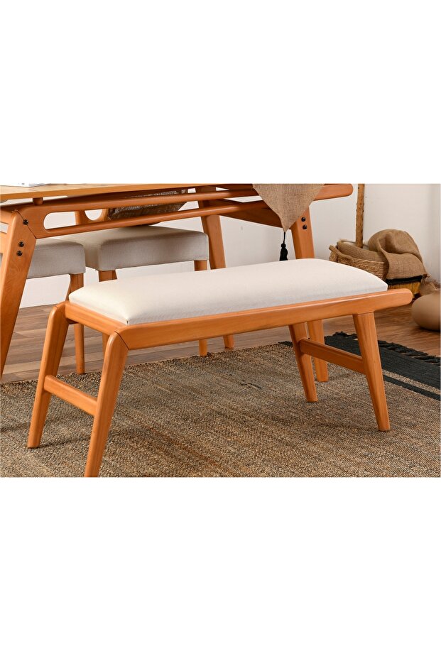 PALACE İSKANDİNAV BENCH, KREM - 1