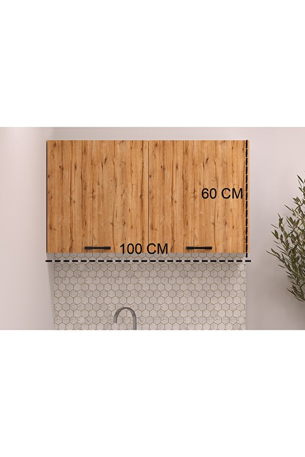 FELİX MUTFAK ÜST MODÜL, 100 CM - 3