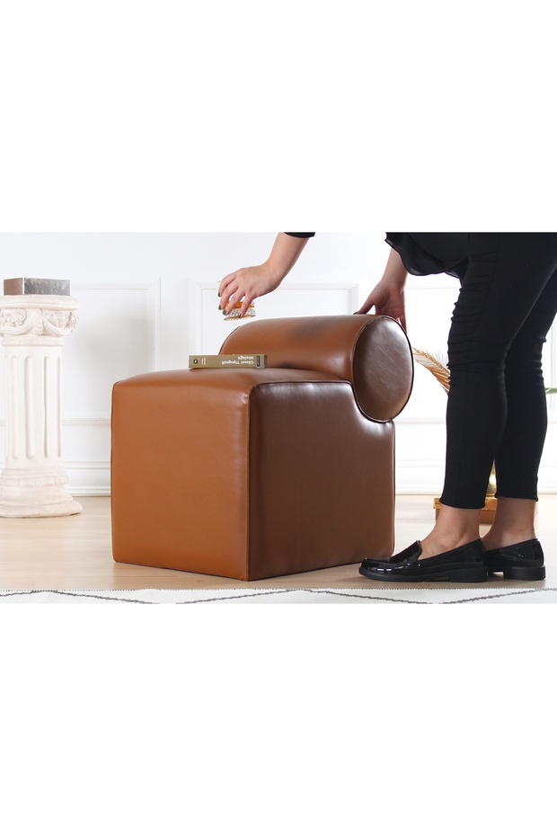 ROHİN DERİ PUF, TABA - 3