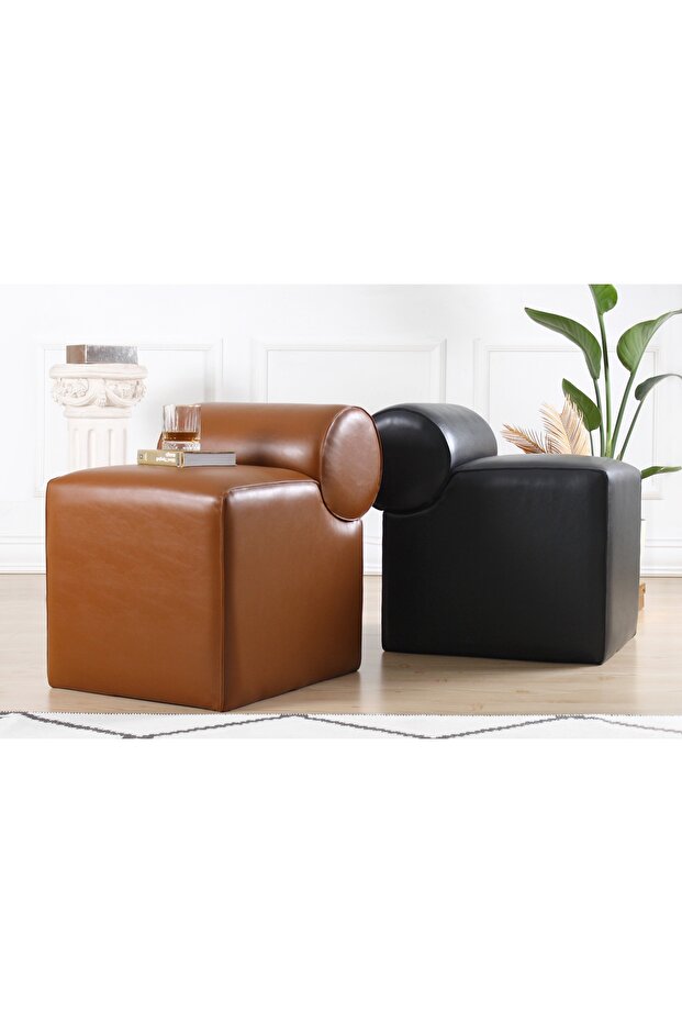 ROHİN DERİ PUF, TABA - 6