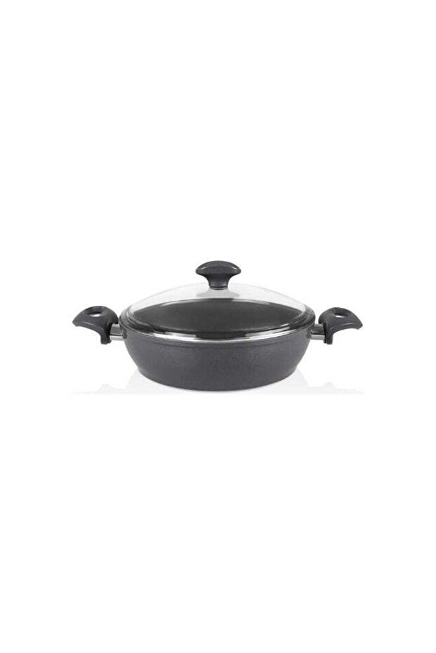 Serafit Ceramic 26cm Shallow Casserole Nonstick Ceramic Pot for Healthy Meals