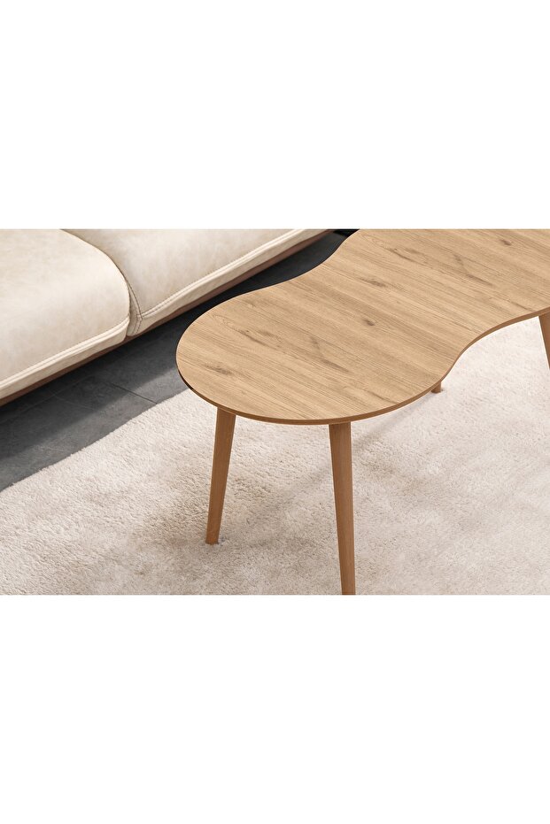 MOON ZİGON ORTA SEHPA SETİ, MEŞE - 5