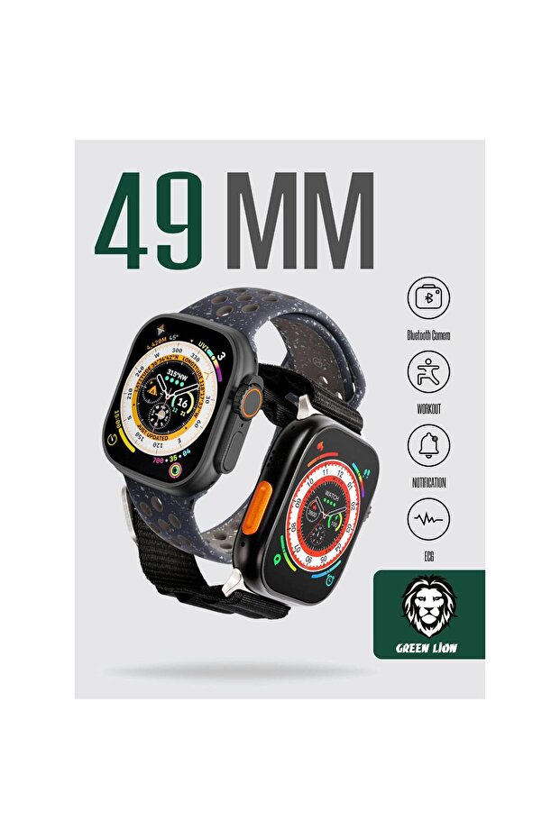 Ultra Active Smart Watch 2.16" IPS Display NFC IP68 Bluetooth Waterproof