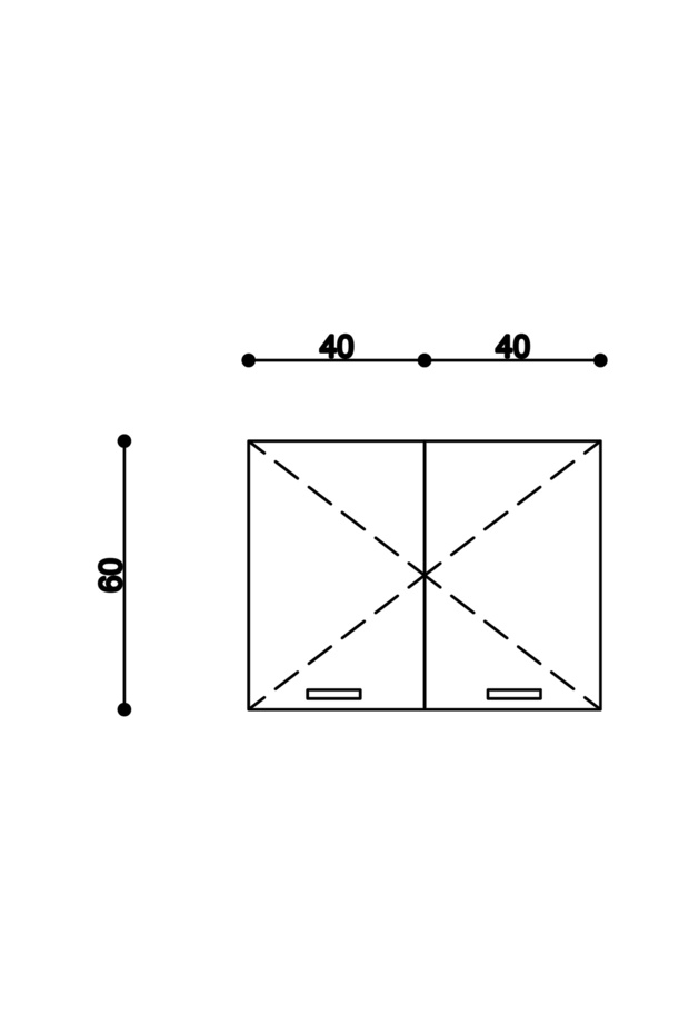 HELENA MUTFAK ÜST MODÜL, 80 CM - 5