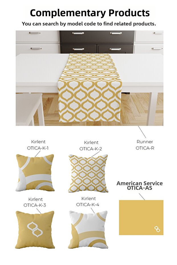 سجادة أوبتيكا الحديثة ذات النمط الهندسي باللونين الأصفر والأبيض - 2