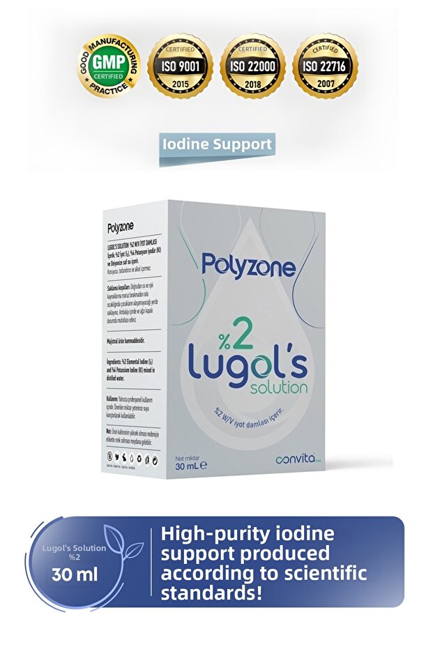 Lugol's Solution 2% 30 ml - 4