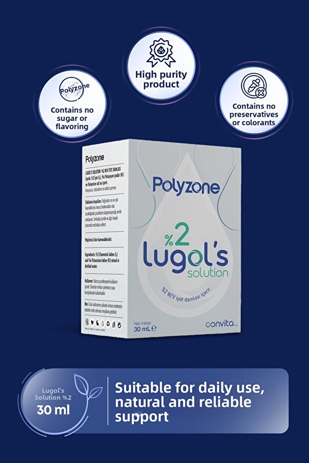 Lugol's Solution 2% 30 ml - 2