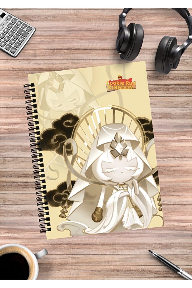 Cookie Run Kingdom Anime Spiral Notebook A5 (50 Sheets)