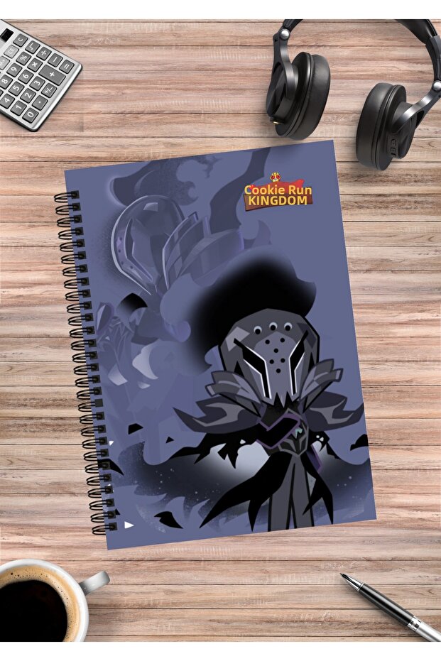 Cookie Run Kingdom Anime Spiral Notebook A5 (50 Sheets)