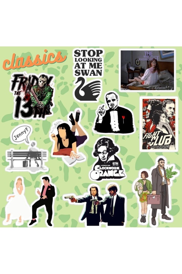Classics Sticker Set | Laptop Notebook Phone Sticker Journal