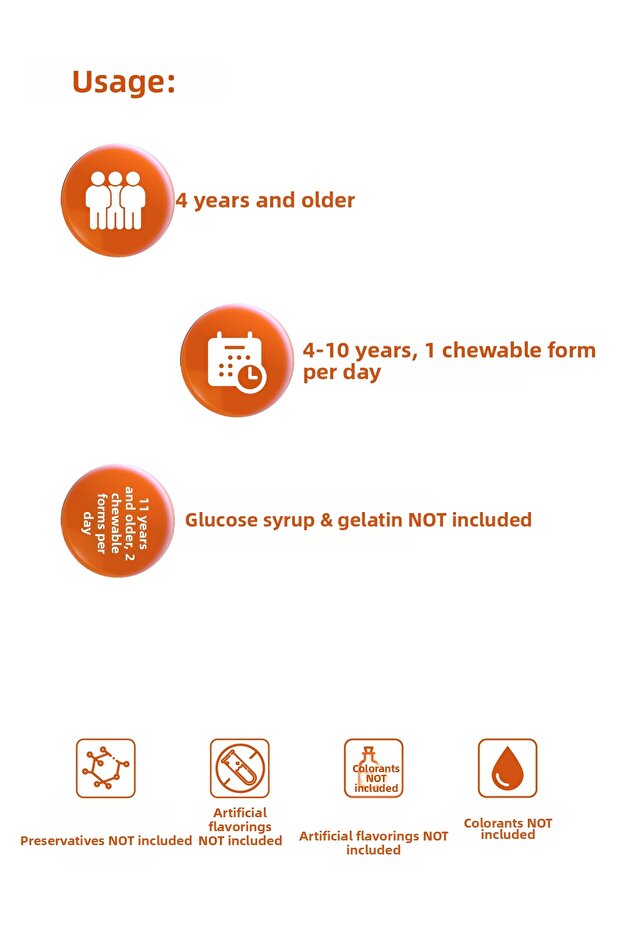 Gummies 60 Chewable Form - 4