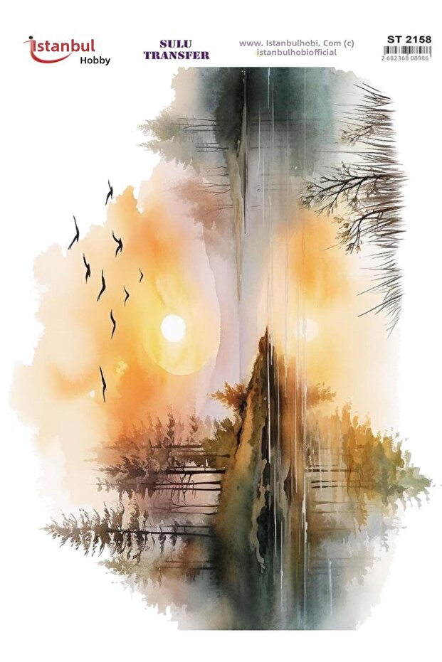 Water Transfer Paper 25X35Cm St-2158