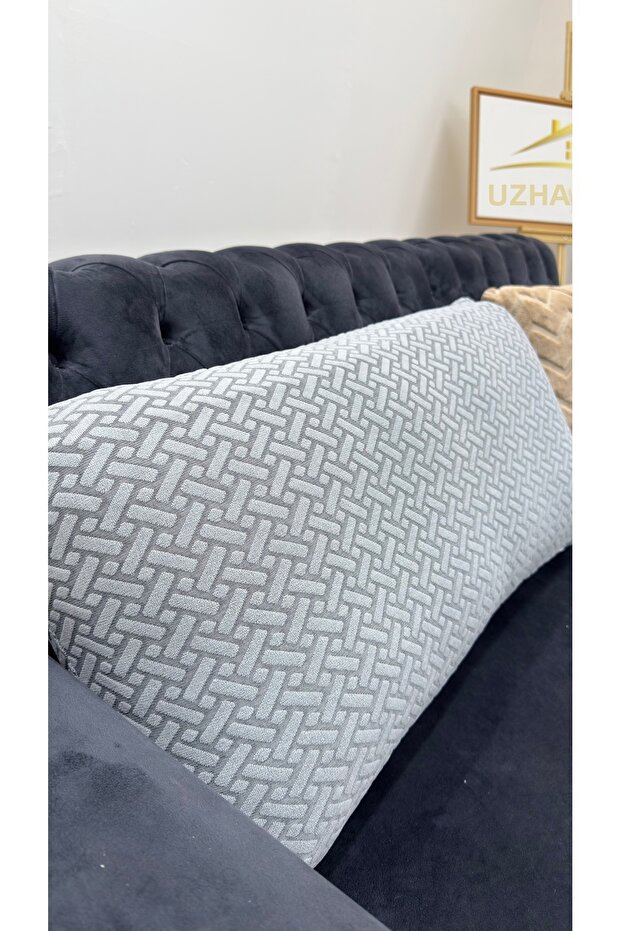 Throw Pillow Cover Back Cushion Cover Stretchable Fabric– 45 X 45cm -43 X 43cm – 45X90Cm Size Options Available