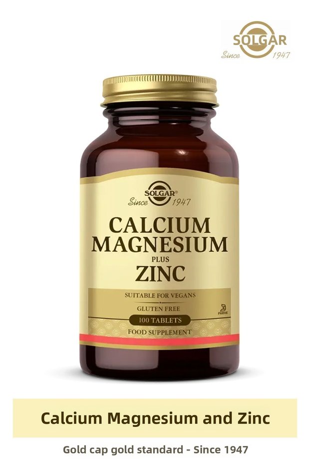 Calcium Magnesium Plus Zinc 100 Tablets (Calcium Magnesium Magnesium Plas Zinc)