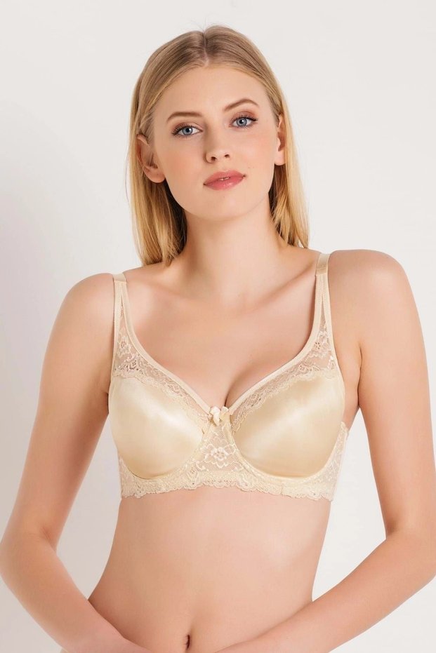 1794 Women's Skin Lace Large Size Push Up Hollow Bra
