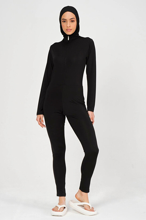 Dalgıç Tulum Havuz Tesettür Mayo - 4