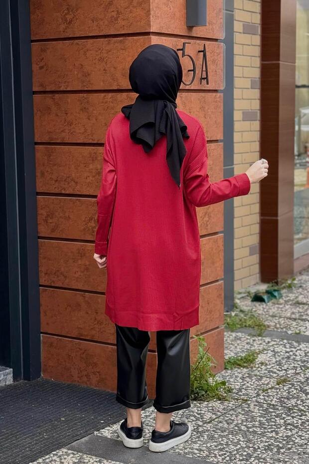 Tunik 7014 Bordo - 4