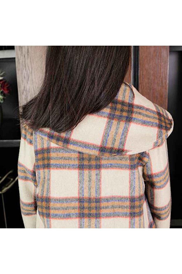 جاكيت كاروهات بيج بني - 2