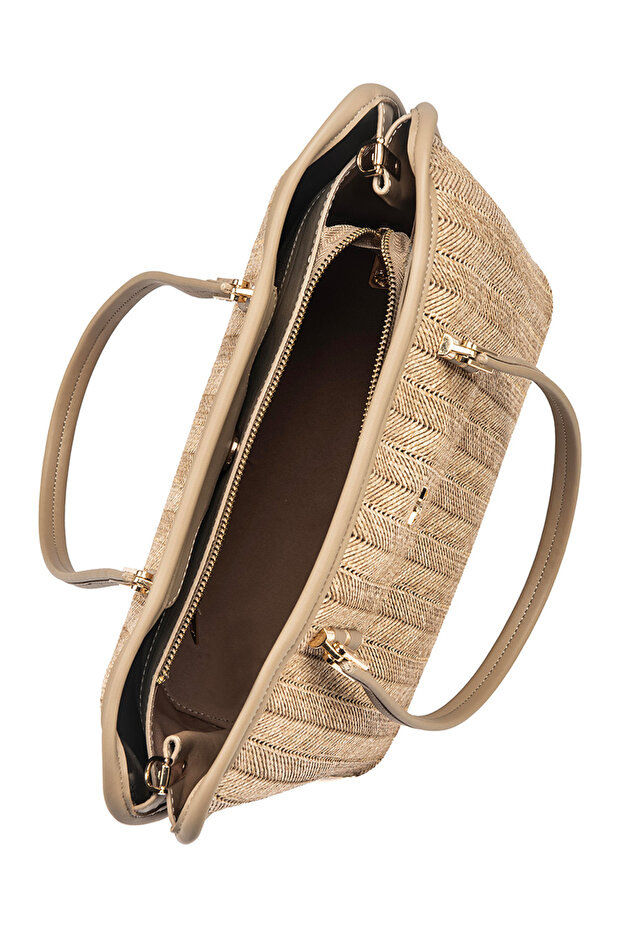 Hasır Omuz Çantası - 5