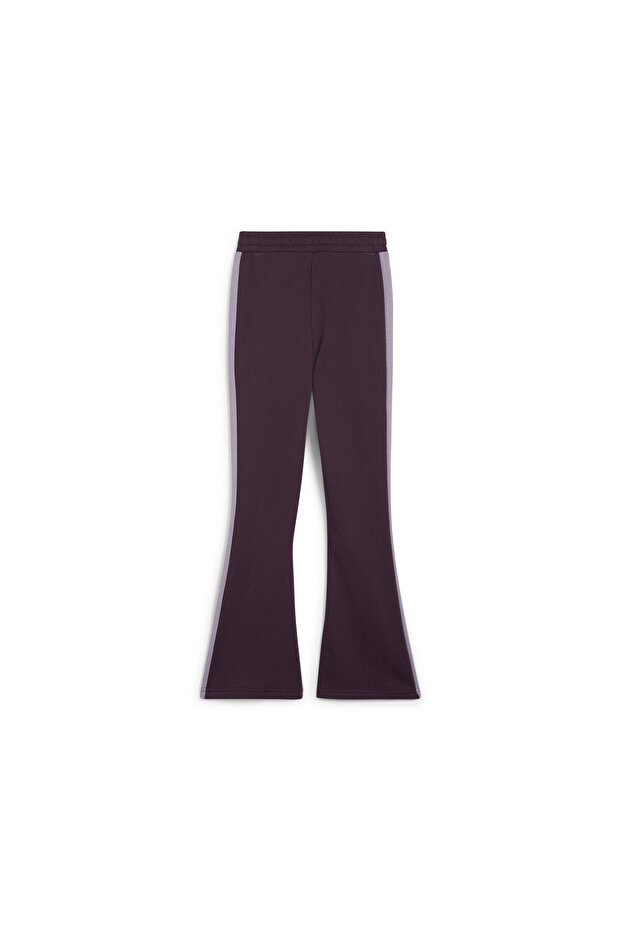 Youth Girls Flared Sweatpants - Purple - 5