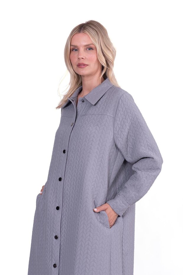 غطاء ورقي رمادي اللون - 2