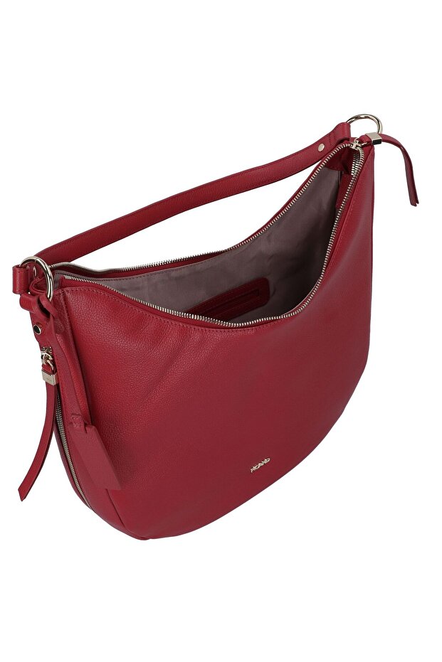 Java Schultertasche Leder 32 cm - 5