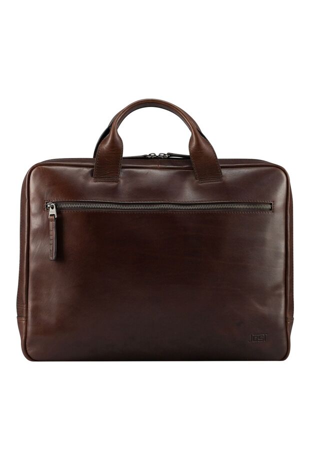 Lund Laptoptasche Leder 38 cm
