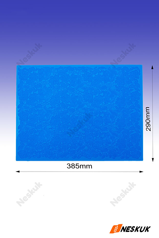 قالب سيليكون بنمط الدانتيل لحافة الكيك - 2