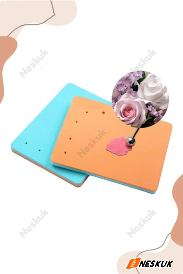 رغوة تشكيل الزهور (سطح منقوش) - 1