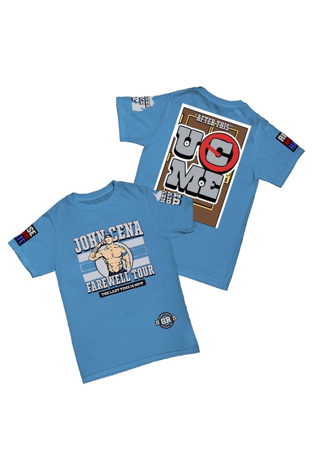 John Cena Uc Me Never Give up Printed Cotton T-Shirt
