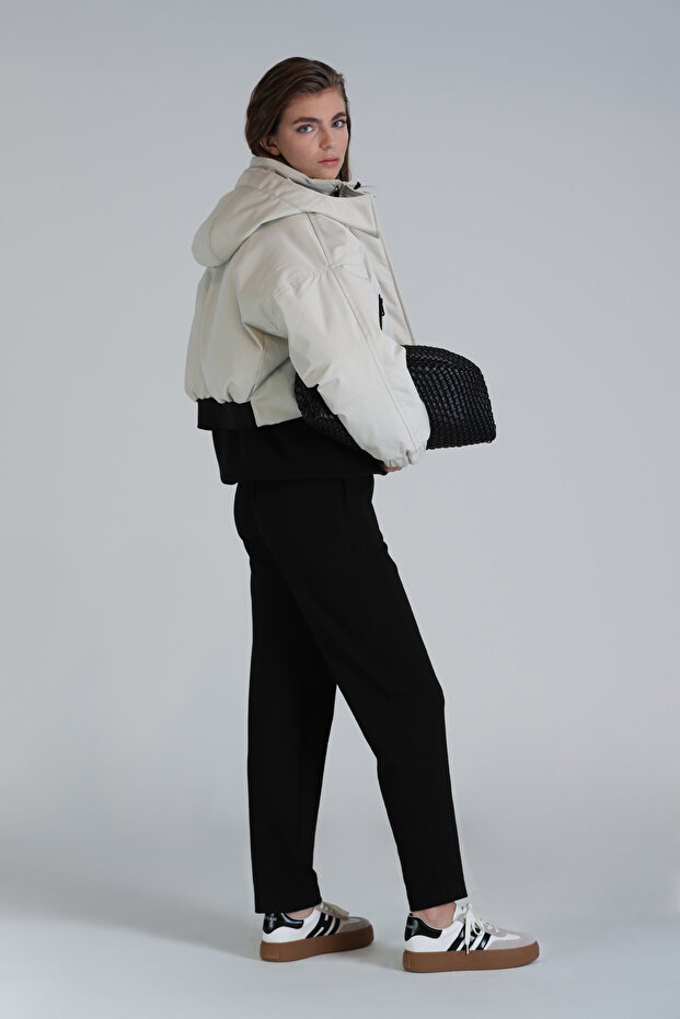 Amber Örme Kadın Eşofman Altı Siyah - 4