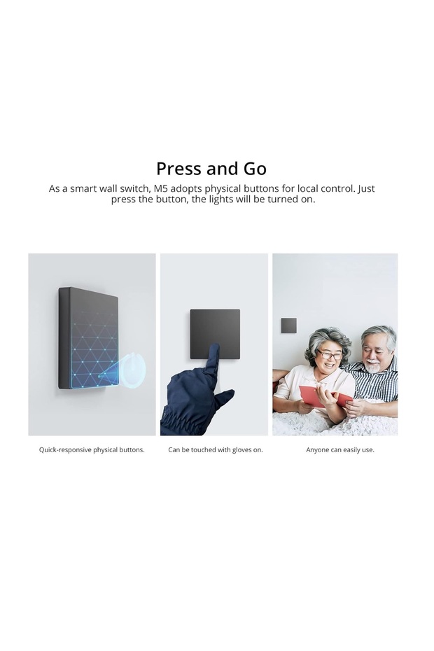 مفتاح الحائط الذكي SwitchMan-M5 - 3