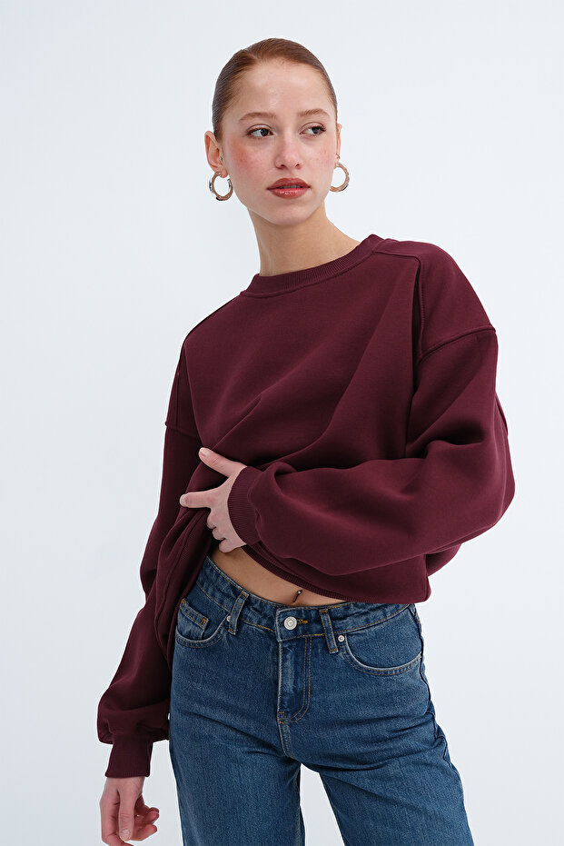 Şardonlu Basic Sweatshirt S3408-K11 - 2