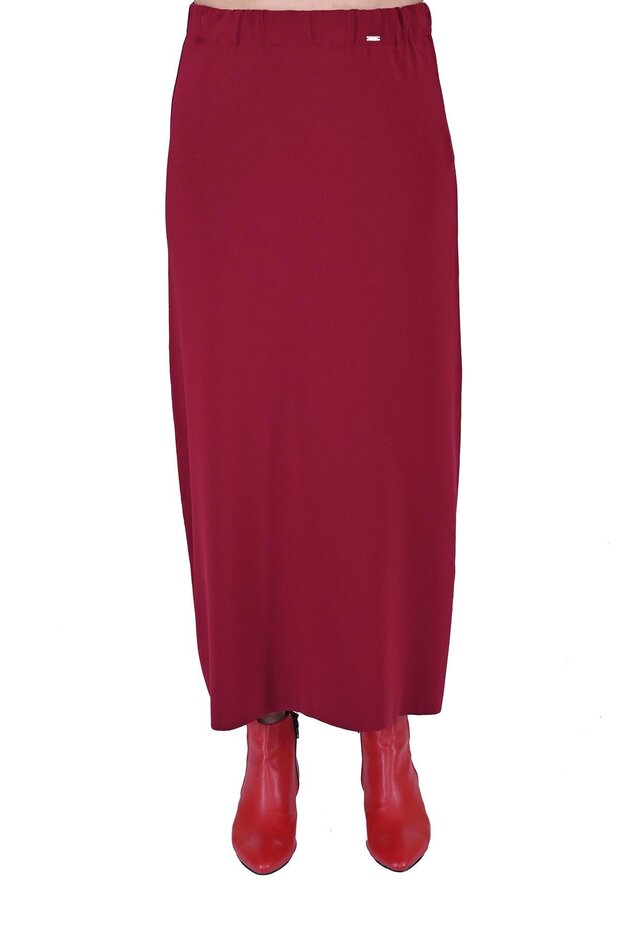 Fusta tricotată MAROON - 1