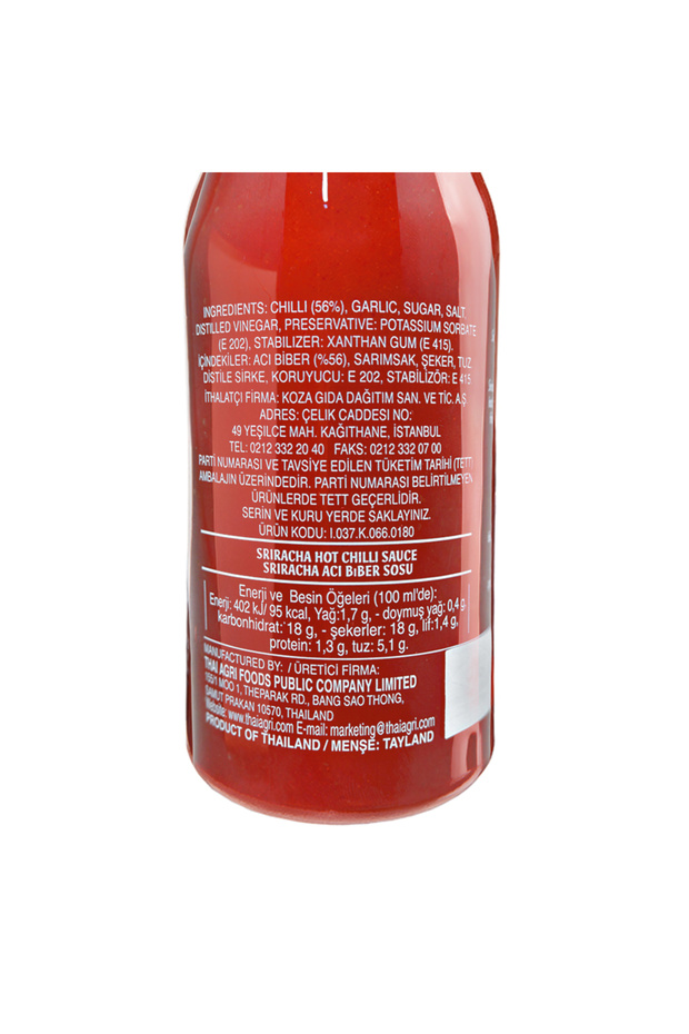 Sriracha Acı Biber Sosu 815 gr - 6