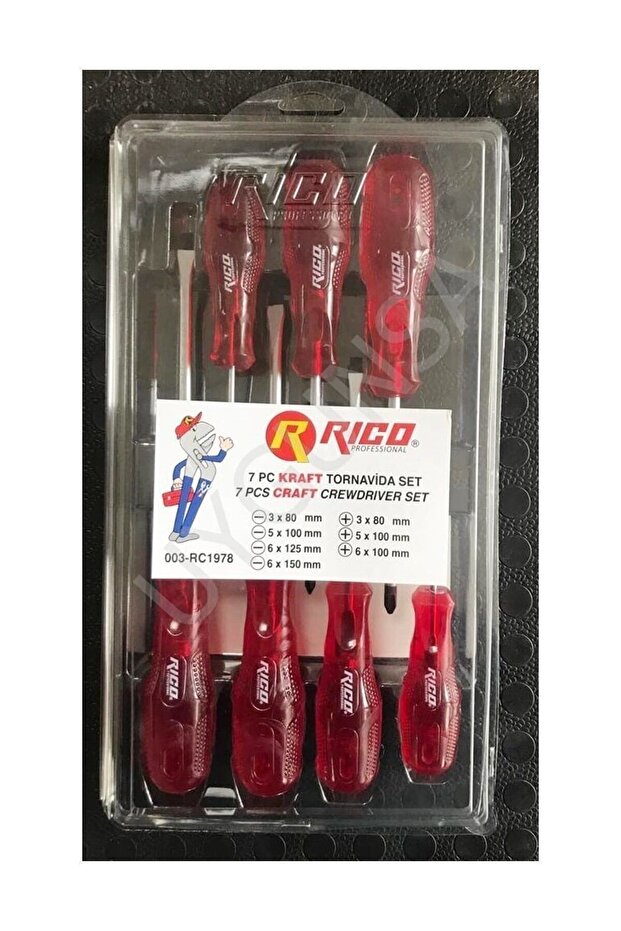 7 Parça Kraft Tornavida Seti - 2