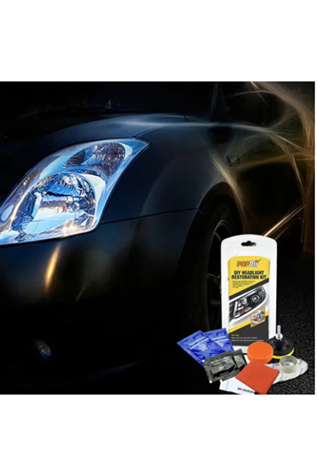 Kit polish pentru faruri auto POPDIT - 2