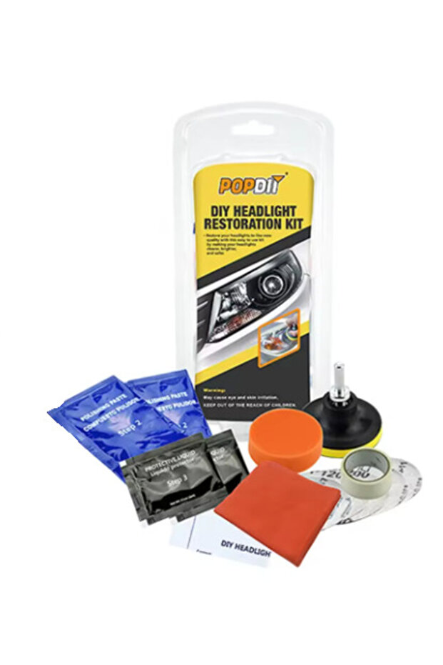 Kit polish pentru faruri auto POPDIT - 6