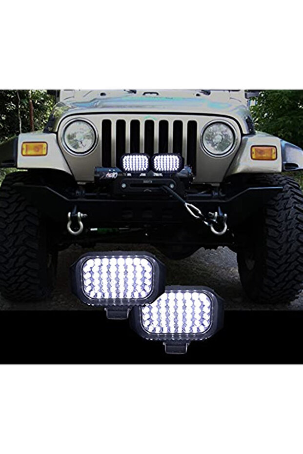 Set 2 Proiectoare Led Auto 129W - 3